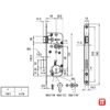 Broasca usa interior - Elzett Midi 7, schema tehnica