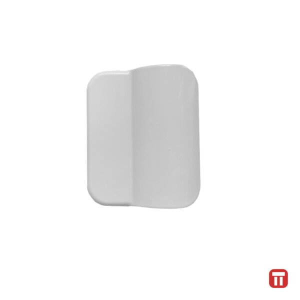 Maner usa balcon, tip scoica, tragator, din aluminiu - Roto, alb