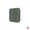 Maner usa balcon, tip scoica, tragator, din aluminiu - Roto, gri