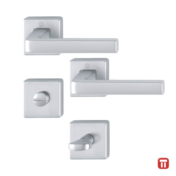Maner usa interior cu rozeta - HOPPE Dublin, baie