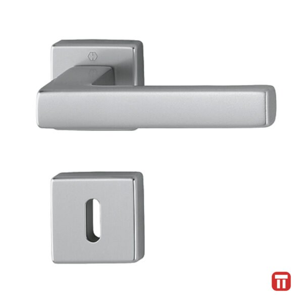 Maner usa interior cu rozeta - HOPPE Milano, cheie titan
