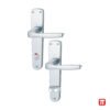 Maner usa interior cu sild - HOPPE Milano, baie, argintiu