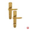 Maner usa interior cu sild - HOPPE Milano, baie, bronz