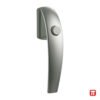 Maner de fereastra cu buton, Roto Swing, silver